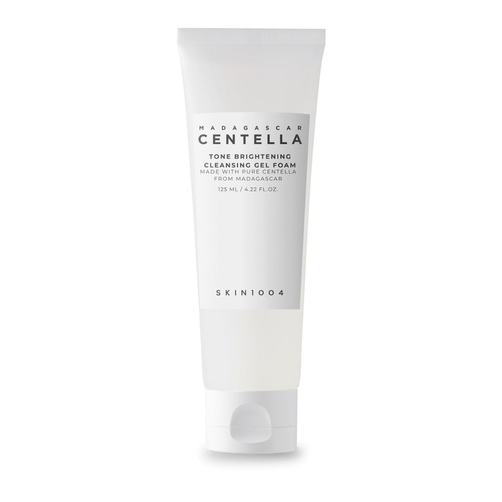 SKIN1004 MADAGASCAR CENTELLA Tone Brightening Cleansing Gel Foam,125ml غسول فوم لتفتيح البشرة