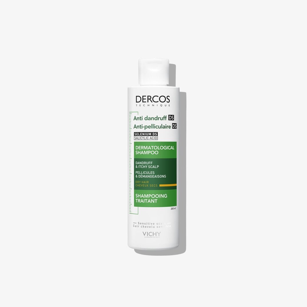 شامبو ڤيشي مضاد للقشرة الخاص للفروة العادية الى الجافة بالسلينيوم 200 مل. Vichy dercos Anti dandruff shampoo with selinum ds