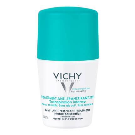 VICHY Anti-Perspirant Deodorant Treatment - 50ml | فيشي علاج ومزيل لرائحة العرق مضاد للتعرق - 50 مل