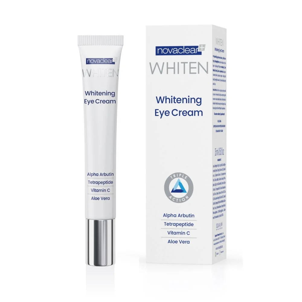 نوفاكلير كريم الهالات السوداء حول العين 15 مل Novaclear anti dark circles whietining eye cream