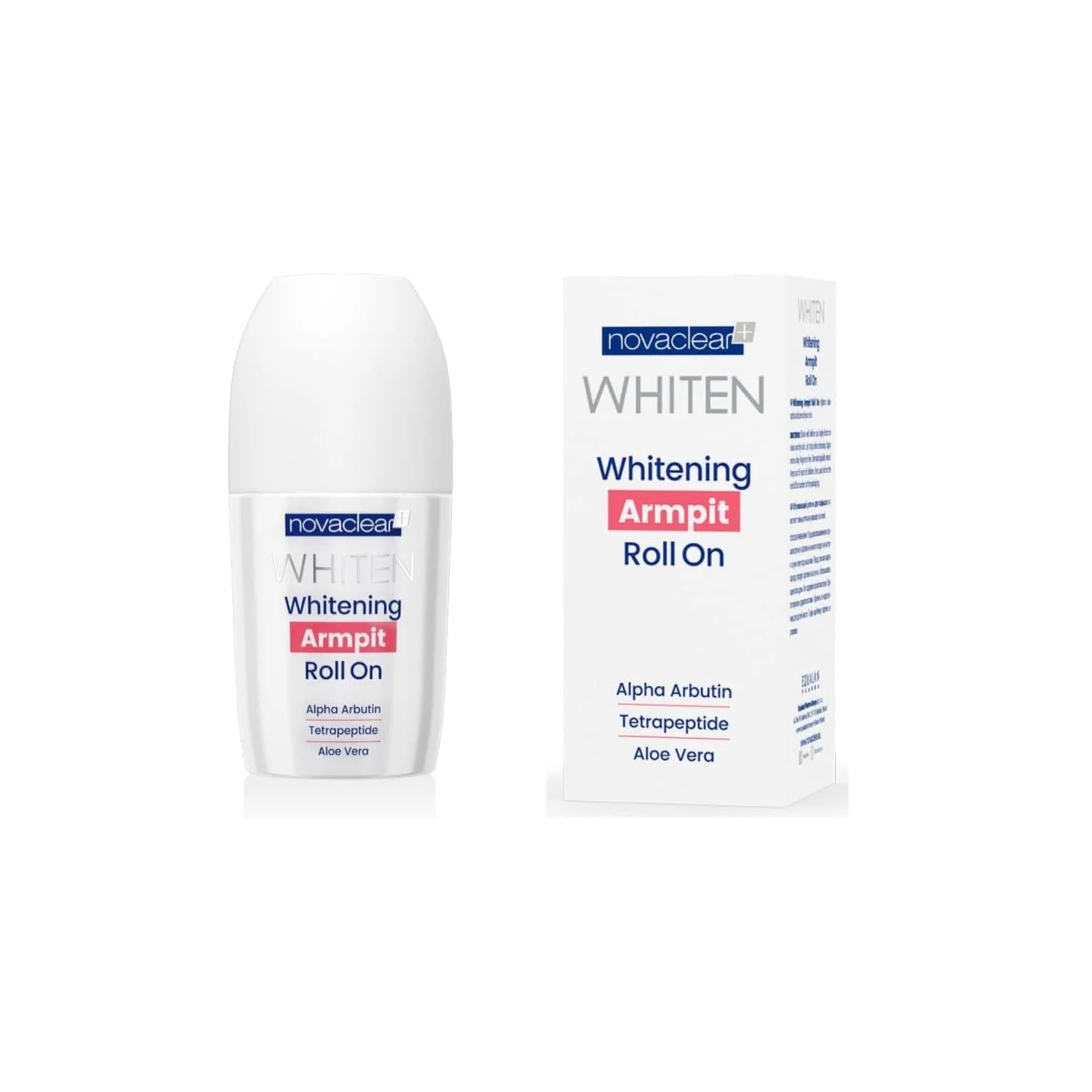 نوفاكلير رول مبيض للابطين 50 مل Novaear whitening armpit roll