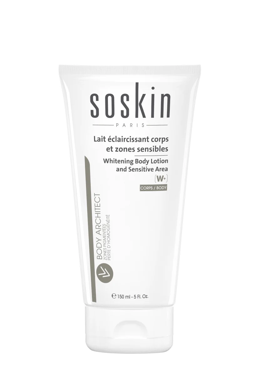 مبيض الجسم و المناطق الحساسة من سوسكن Soskin whitening body lotion