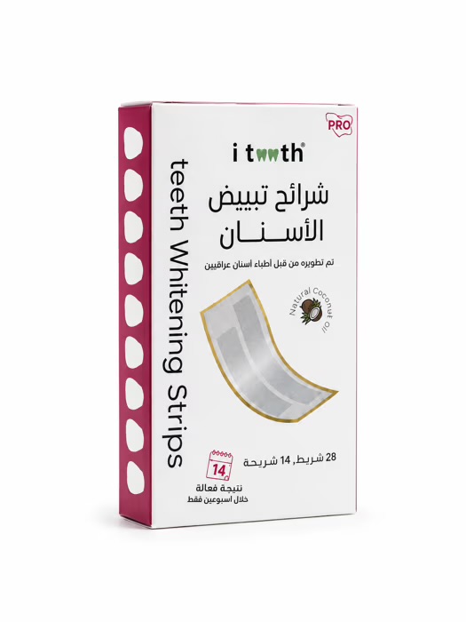 لصقات تبييض الاسنان من i tooth